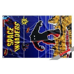 Space Invaders Flag 3X5 ft (024)